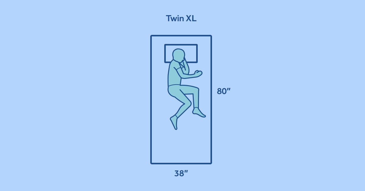one cartoon person in bed with a cat on a twin XL mattress